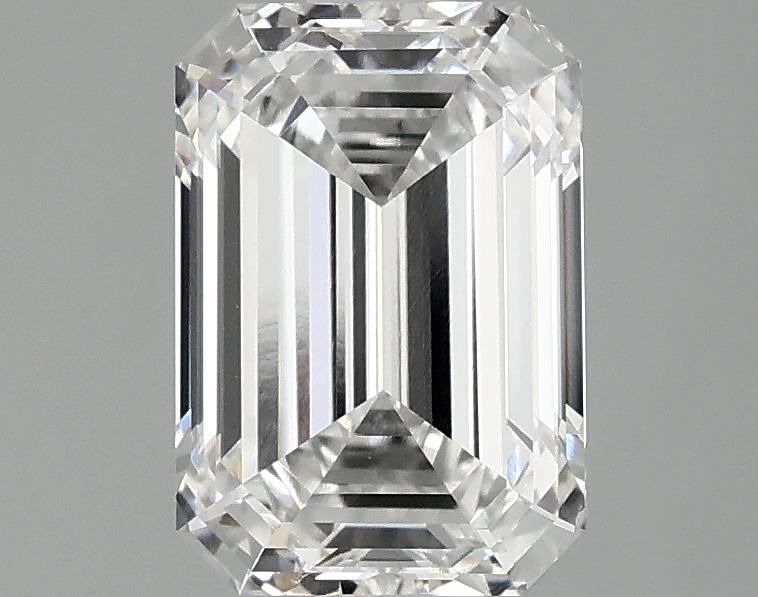 2.04 Carat Emerald Shaped Ideal Cut VVS2 IGI Certified Lab Grown Diamond
