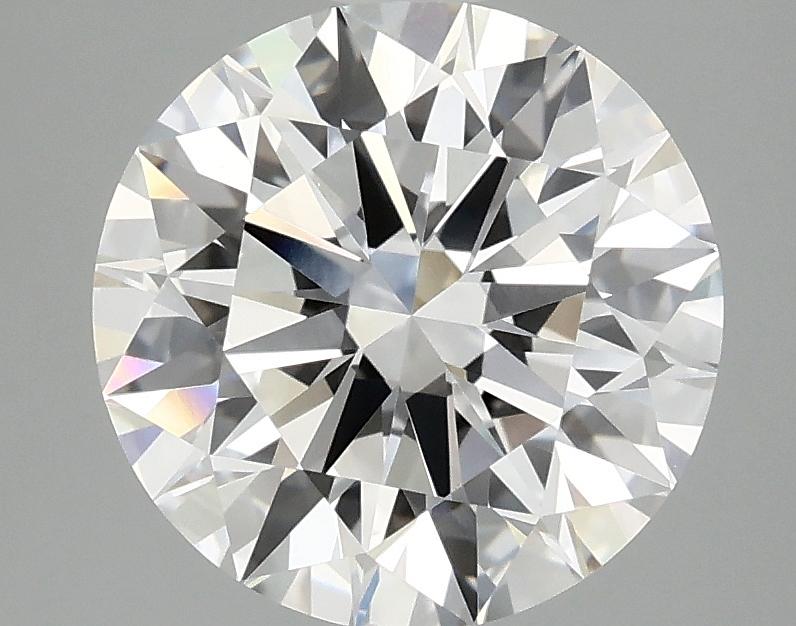 3.09 Carat Round Shaped Ideal Cut VVS2 IGI Certified Lab Grown Diamond