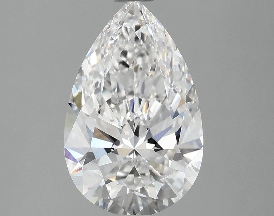 2.06 Carat Pear Shaped Ideal Cut VVS2 IGI Certified Lab Grown Diamond
