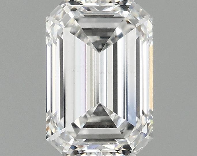 0.96 Carat Emerald Shaped Ideal Cut VS1 IGI Certified Lab Grown Diamond