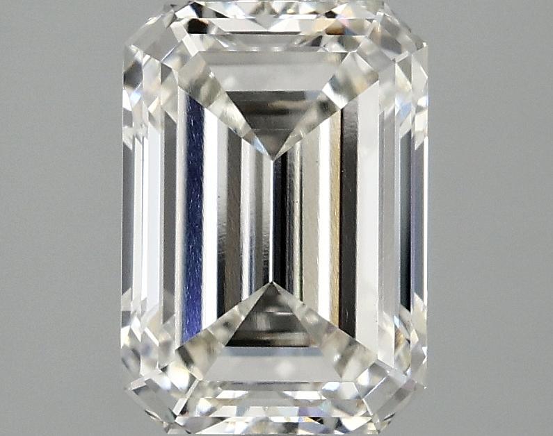 2.54 Carat Emerald Shaped Ideal Cut VVS2 IGI Certified Lab Grown Diamond