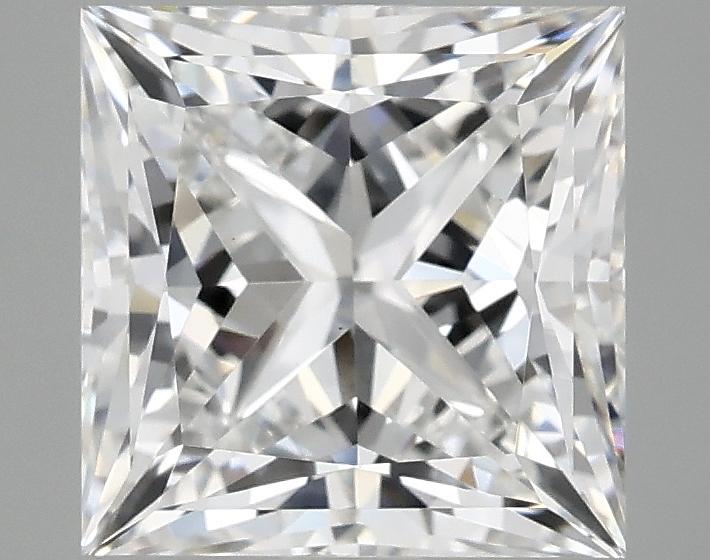 3.08 Carat Princess Shaped Ideal Cut VS1 IGI Certified Lab Grown Diamond