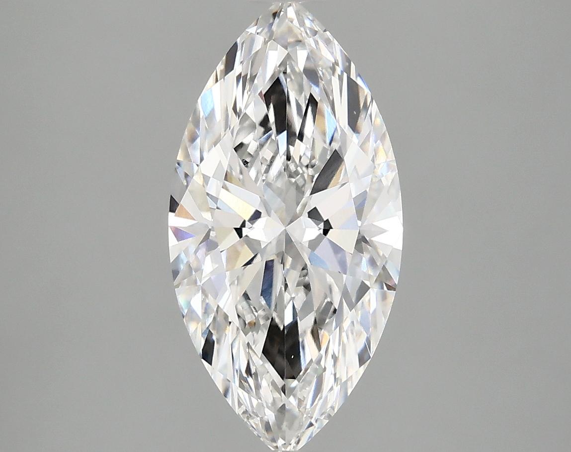 2.42 Carat Marquise Shaped Ideal Cut VVS2 IGI Certified Lab Grown Diamond