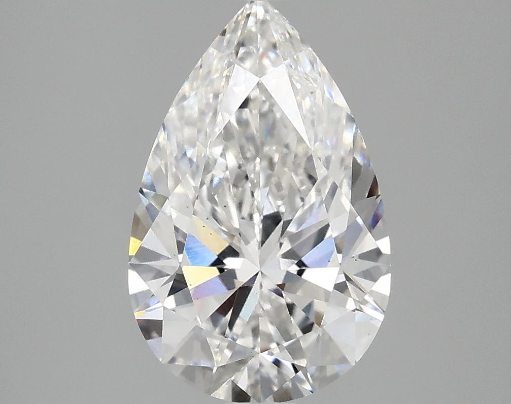 2.53 Carat Pear Shaped Ideal Cut VS2 IGI Certified Lab Grown Diamond