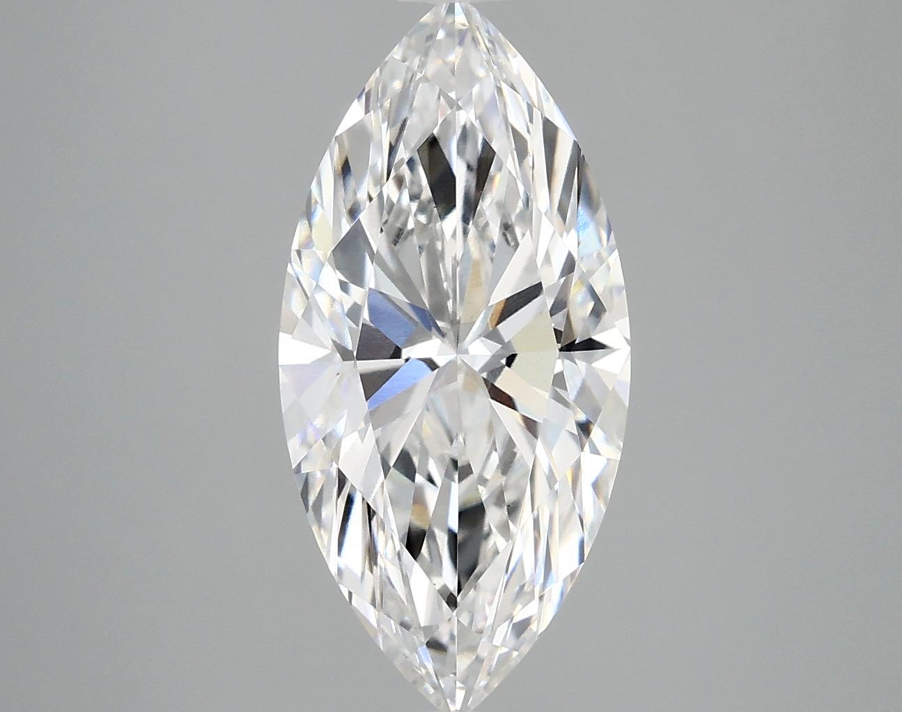 2.98 Carat Marquise Shaped Excellent Cut VS1 IGI Certified Lab Grown Diamond