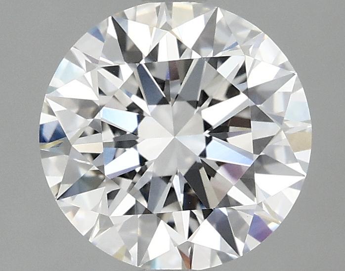 2.08 Carat Round Shaped Ideal Cut VVS2 IGI Certified Lab Grown Diamond