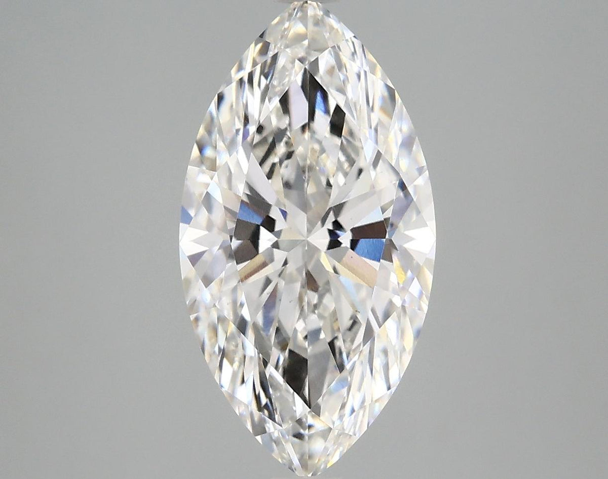 3.09 Carat Marquise Shaped Excellent Cut VS2 IGI Certified Lab Grown Diamond