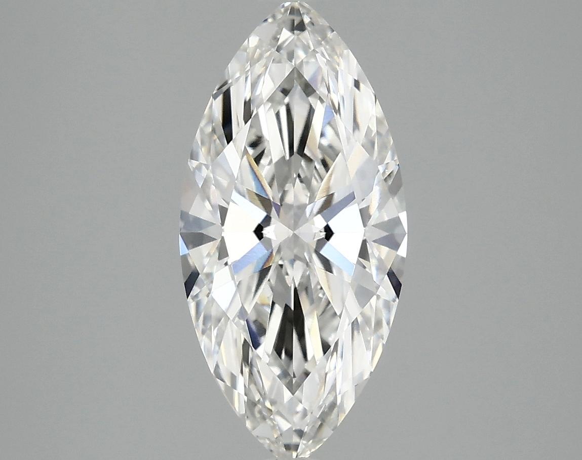 2.08 Carat Marquise Shaped Excellent Cut VVS2 IGI Certified Lab Grown Diamond