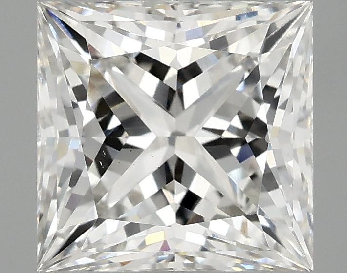 2.06 Carat Princess Shaped Ideal Cut VS1 IGI Certified Lab Grown Diamond