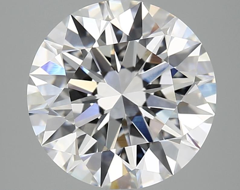 4.08 Carat Round Shaped Ideal Cut VVS2 IGI Certified Lab Grown Diamond