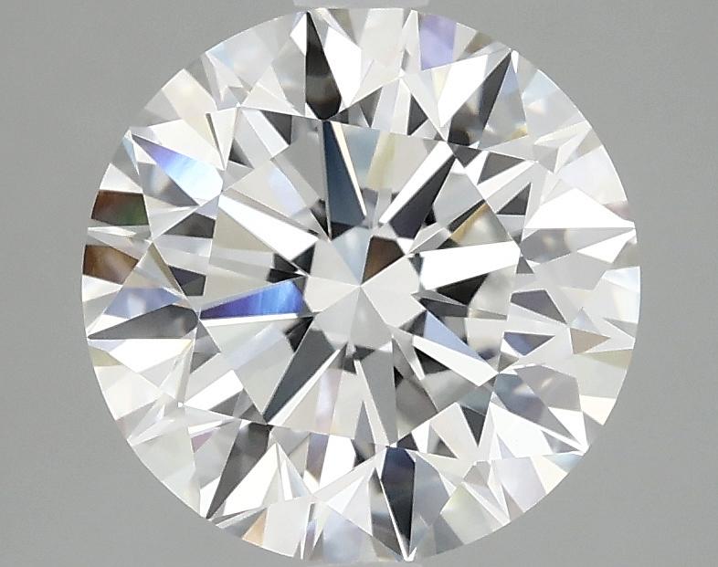 3.01 Carat Round Shaped Excellent Cut VVS2 IGI Certified Lab Grown Diamond