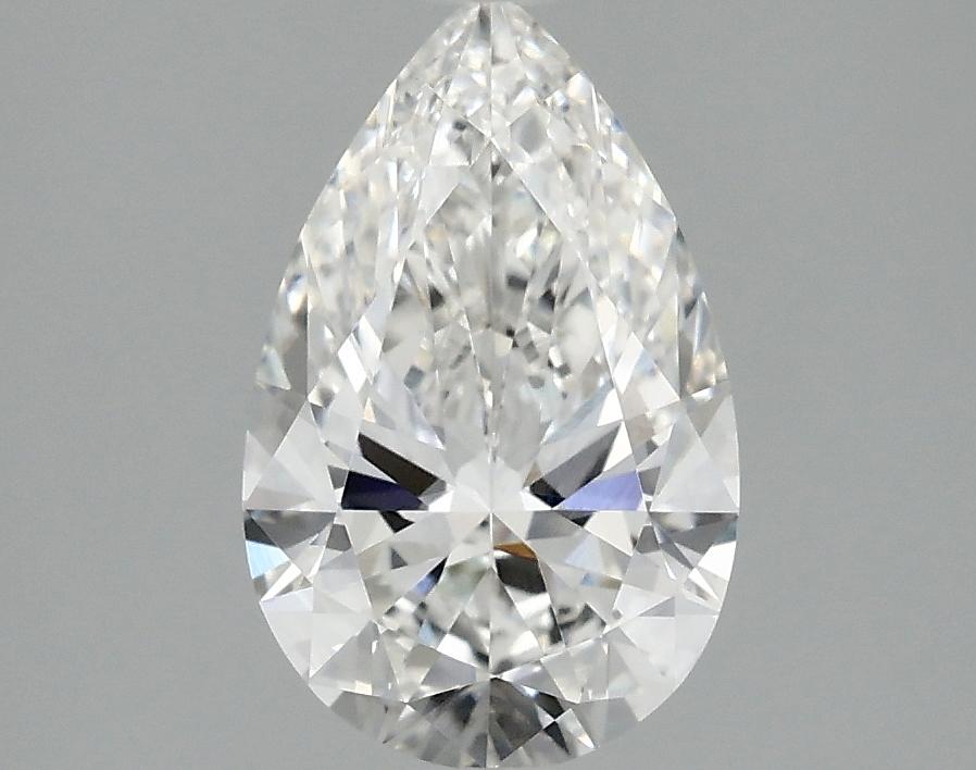 1.59 Carat Pear Shaped Ideal Cut VVS1 IGI Certified Lab Grown Diamond