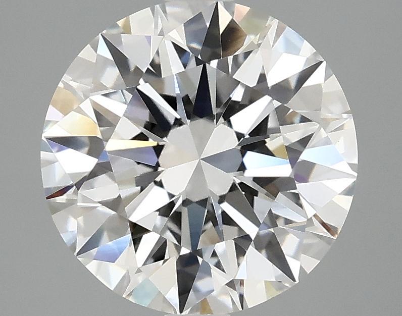 3.09 Carat Round Shaped Ideal Cut VVS2 IGI Certified Lab Grown Diamond
