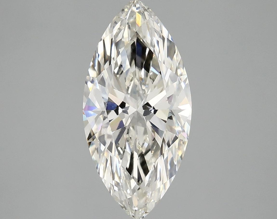 2.23 Carat Marquise Shaped Excellent Cut VVS2 IGI Certified Lab Grown Diamond