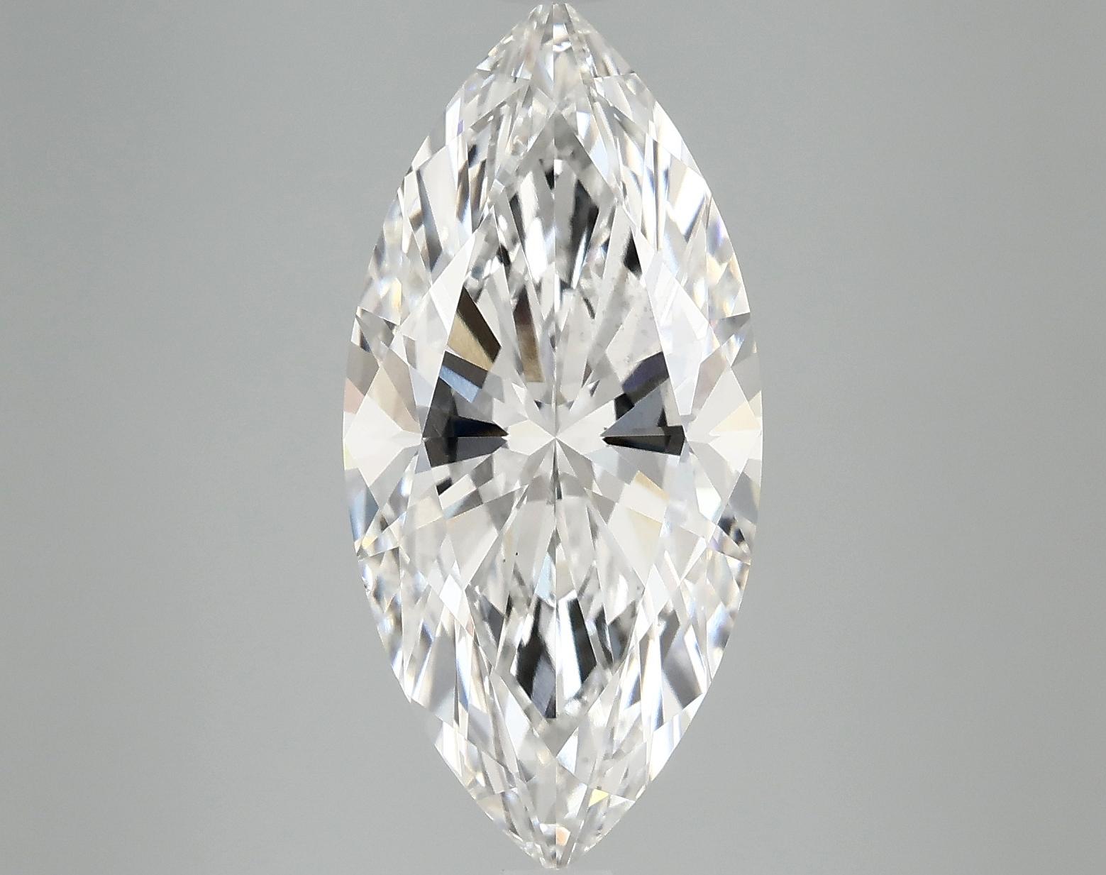 4.78 Carat Marquise Shaped Excellent Cut VS2 IGI Certified Lab Grown Diamond