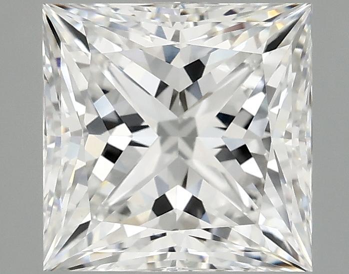 2.88 Carat Princess Shaped Ideal Cut VS1 IGI Certified Lab Grown Diamond