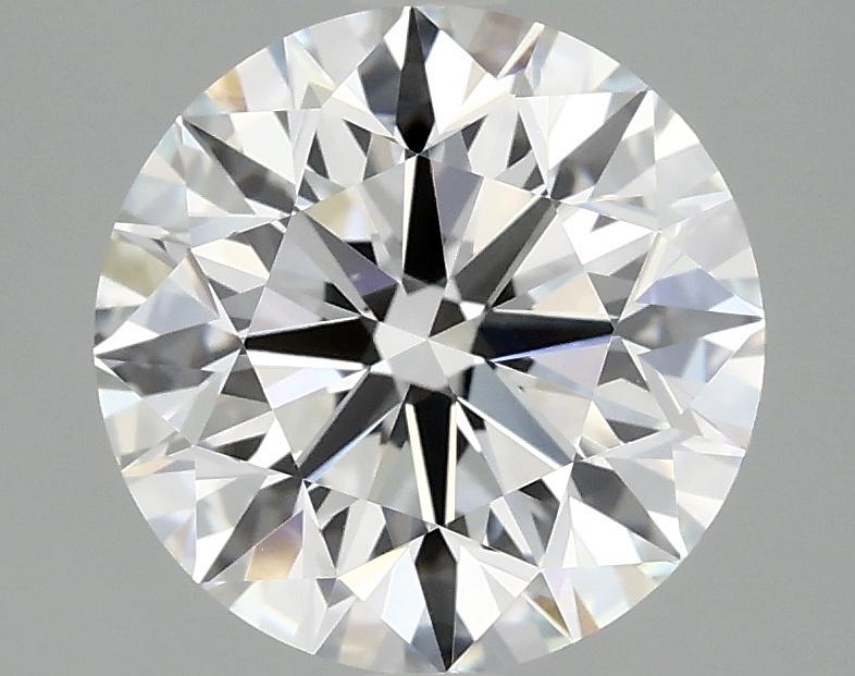 3.07 Carat Round Shaped Excellent Cut VVS2 IGI Certified Lab Grown Diamond