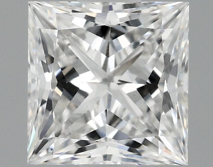 0.98 Carat Princess Shaped Ideal Cut VVS2 IGI Certified Lab Grown Diamond