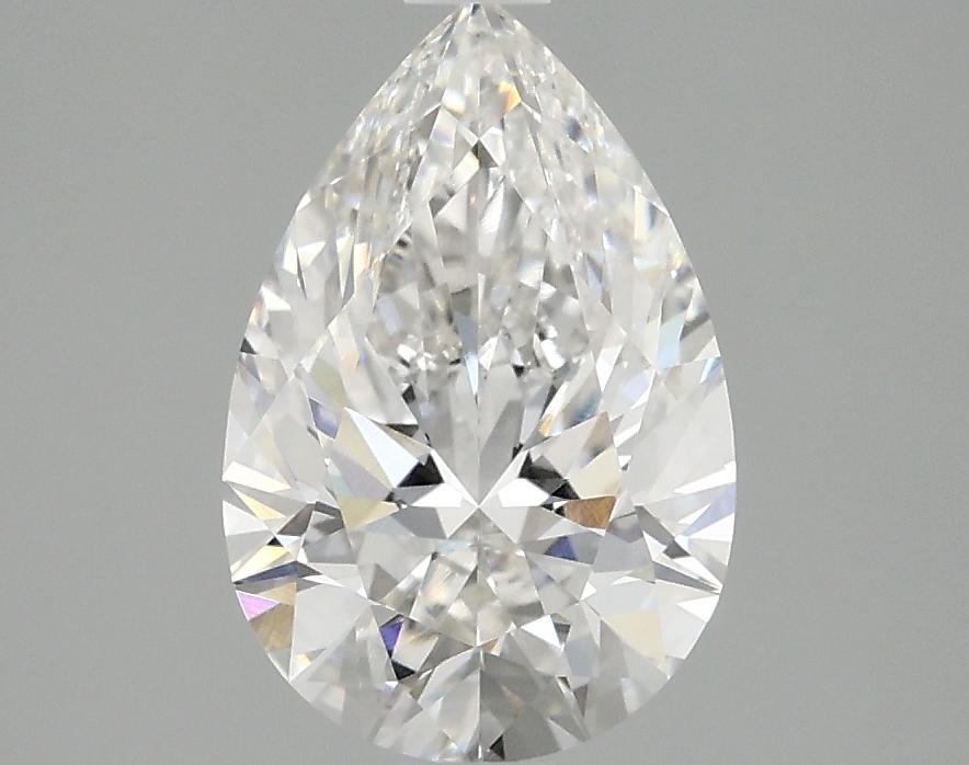 2.07 Carat Pear Shaped Excellent Cut VVS2 IGI Certified Lab Grown Diamond