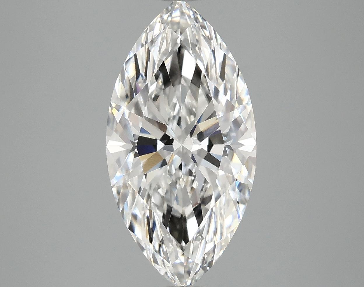 3.1 Carat Marquise Shaped Ideal Cut VVS2 IGI Certified Lab Grown Diamond