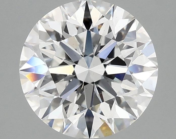 2.09 Carat Round Shaped Excellent Cut VS2 IGI Certified Lab Grown Diamond