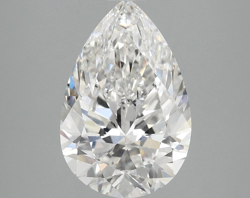 3.0 Carat Pear Shaped Excellent Cut VVS2 IGI Certified Lab Grown Diamond