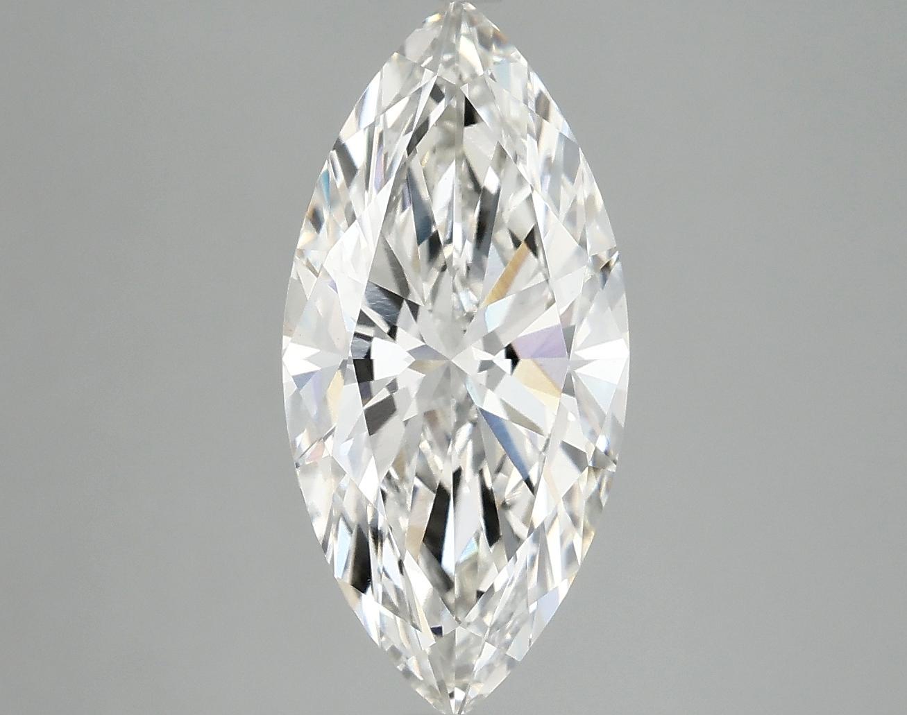 3.06 Carat Marquise Shaped Excellent Cut VS1 IGI Certified Lab Grown Diamond