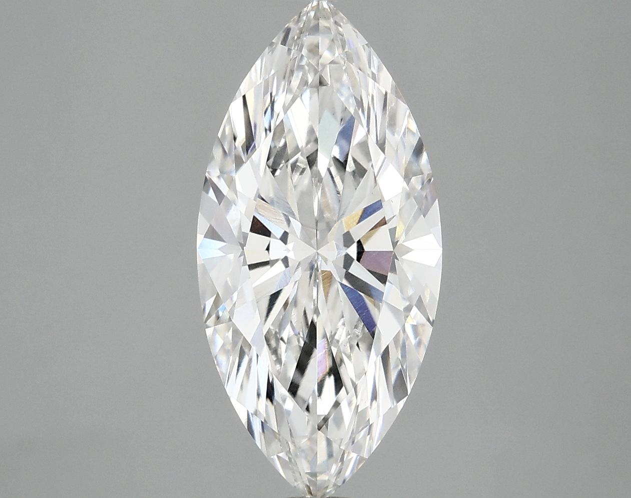 2.89 Carat Marquise Shaped Excellent Cut VS1 IGI Certified Lab Grown Diamond