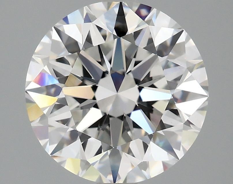 3.07 Carat Round Shaped Excellent Cut VVS2 IGI Certified Lab Grown Diamond