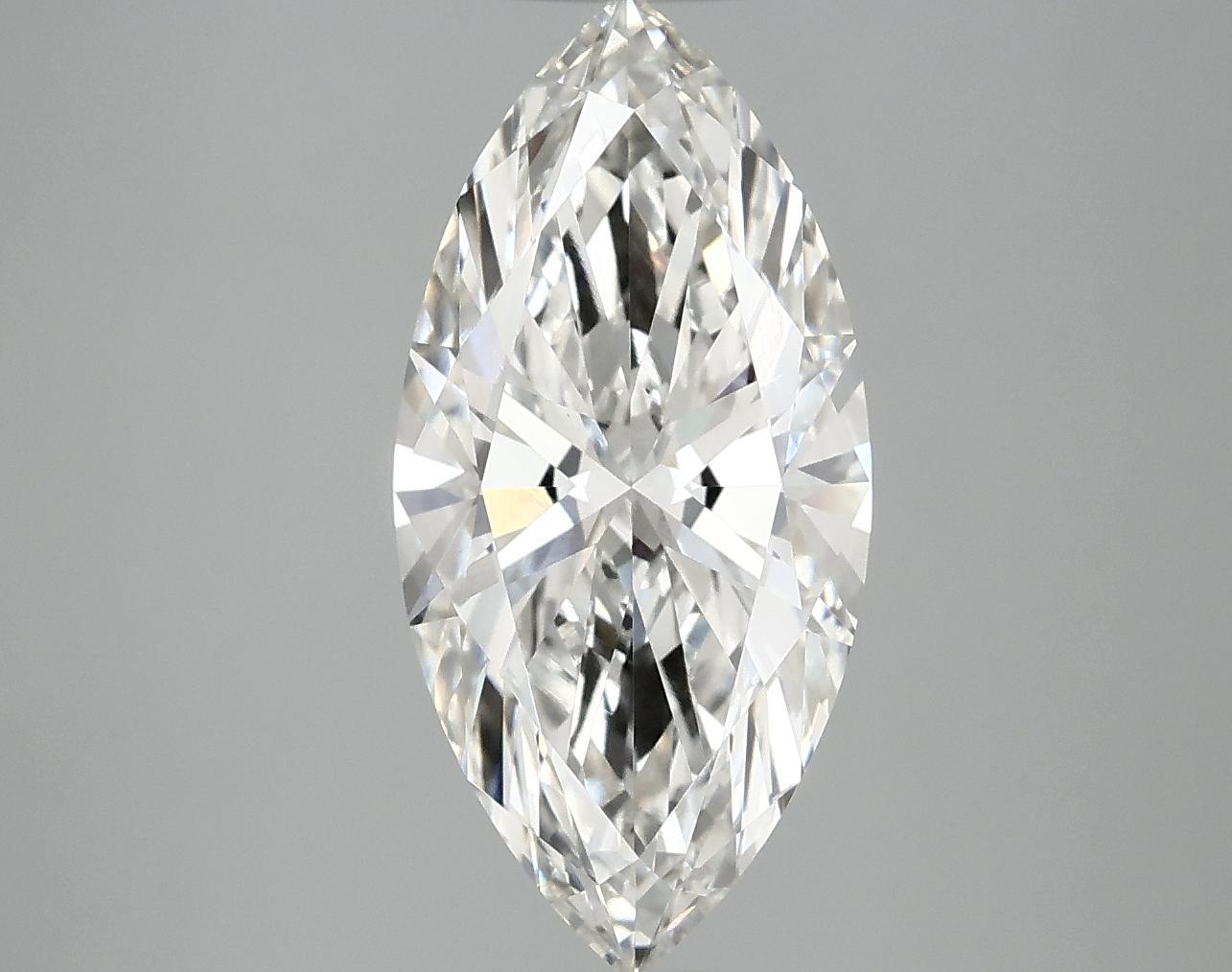 2.97 Carat Marquise Shaped Excellent Cut VS1 IGI Certified Lab Grown Diamond