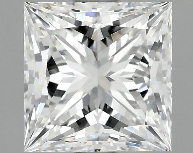 1.56 Carat Princess Shaped Ideal Cut VVS2 IGI Certified Lab Grown Diamond