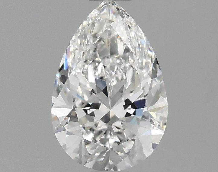 0.97 Carat Pear Shaped Excellent Cut VVS2 IGI Certified Lab Grown Diamond