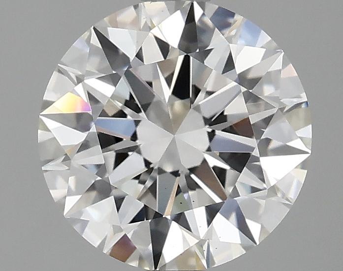 2.02 Carat Round Shaped Ideal Cut VS2 IGI Certified Lab Grown Diamond