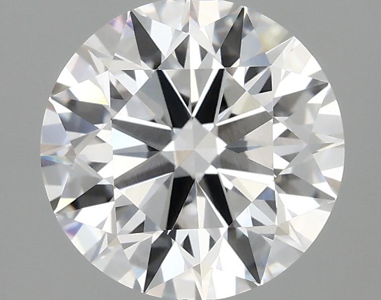 2.03 Carat Round Shaped Ideal Cut VVS2 IGI Certified Lab Grown Diamond