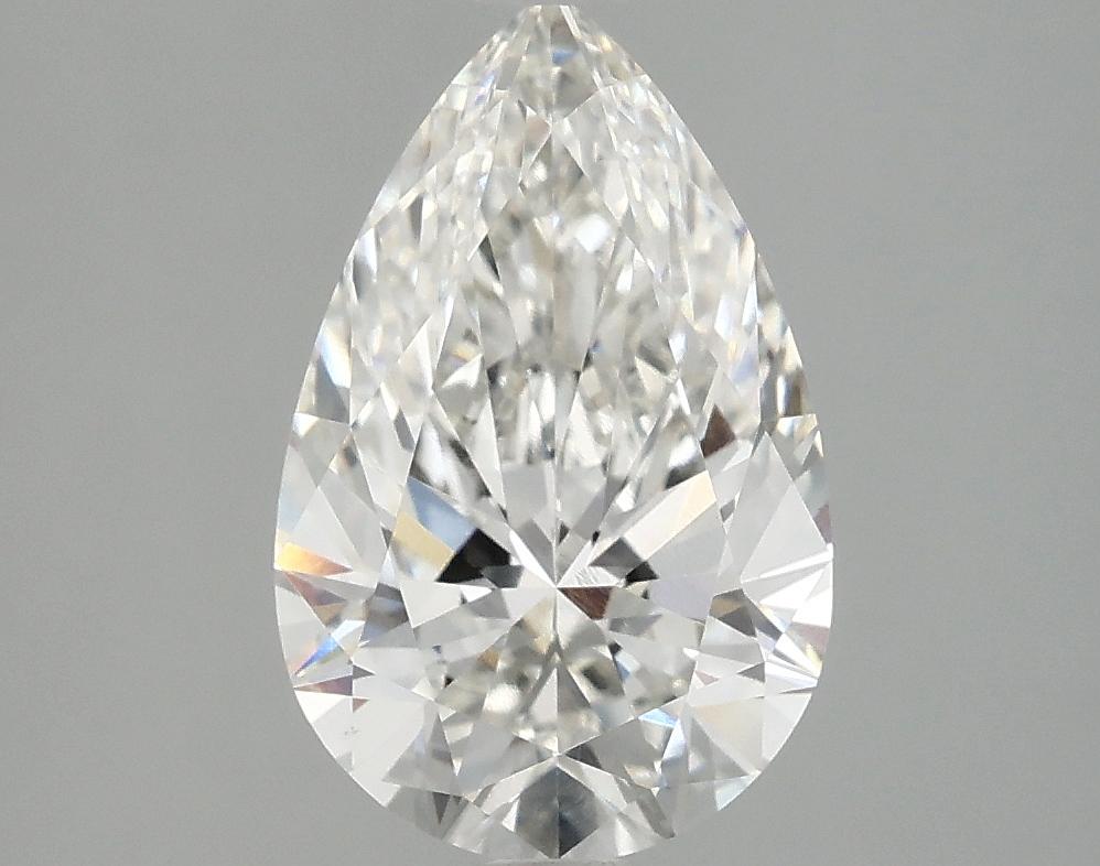 2.41 Carat Pear Shaped Ideal Cut VVS2 IGI Certified Lab Grown Diamond