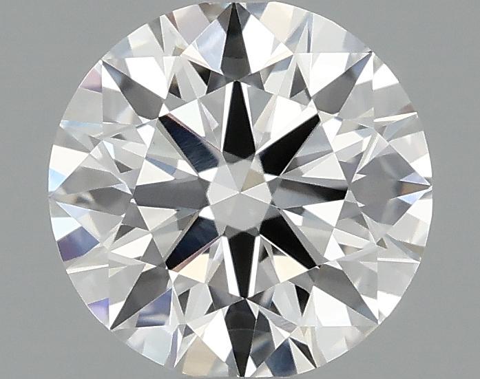 0.96 Carat Round Shaped Ideal Cut VVS2 IGI Certified Lab Grown Diamond