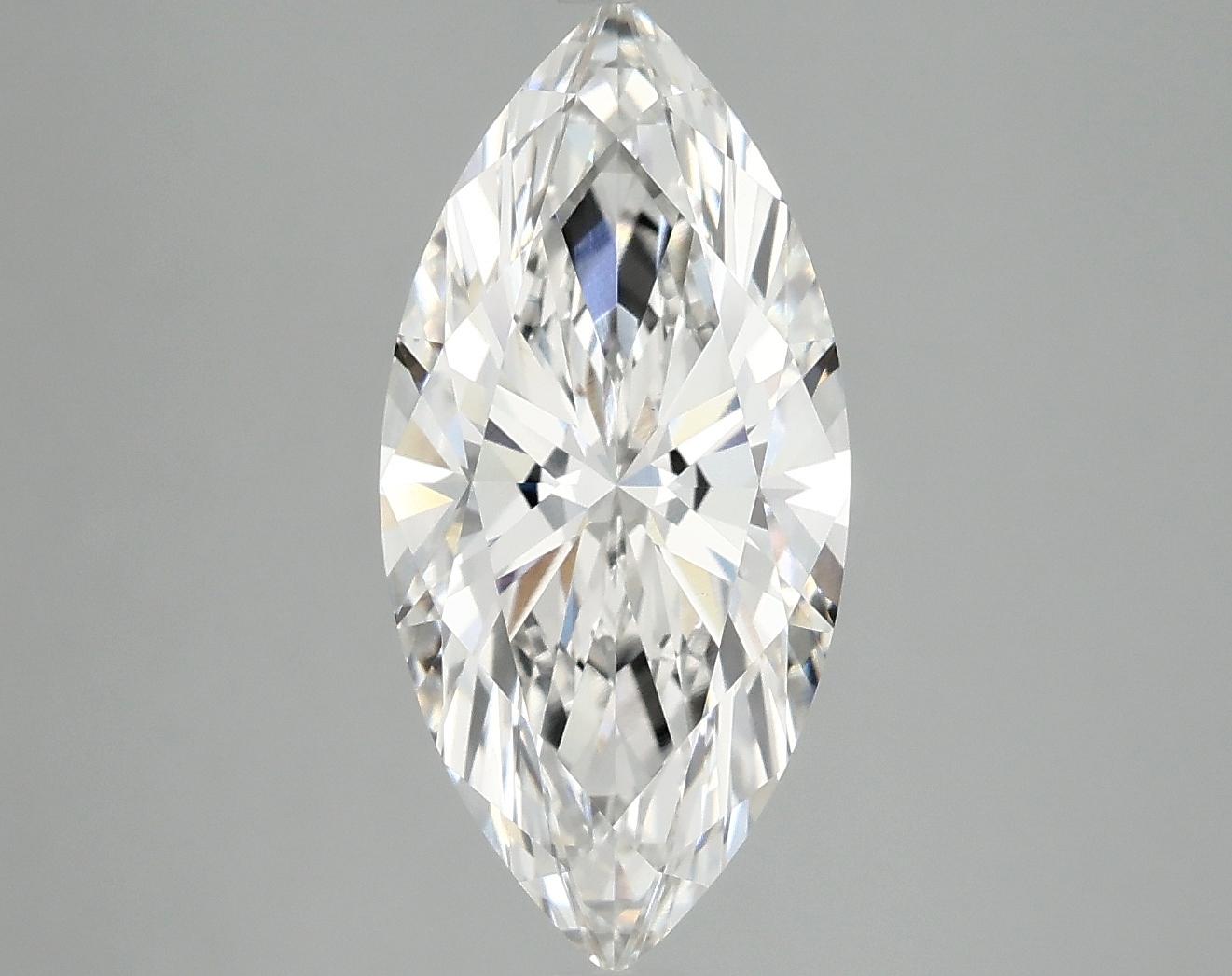 3.03 Carat Marquise Shaped Excellent Cut VVS2 IGI Certified Lab Grown Diamond
