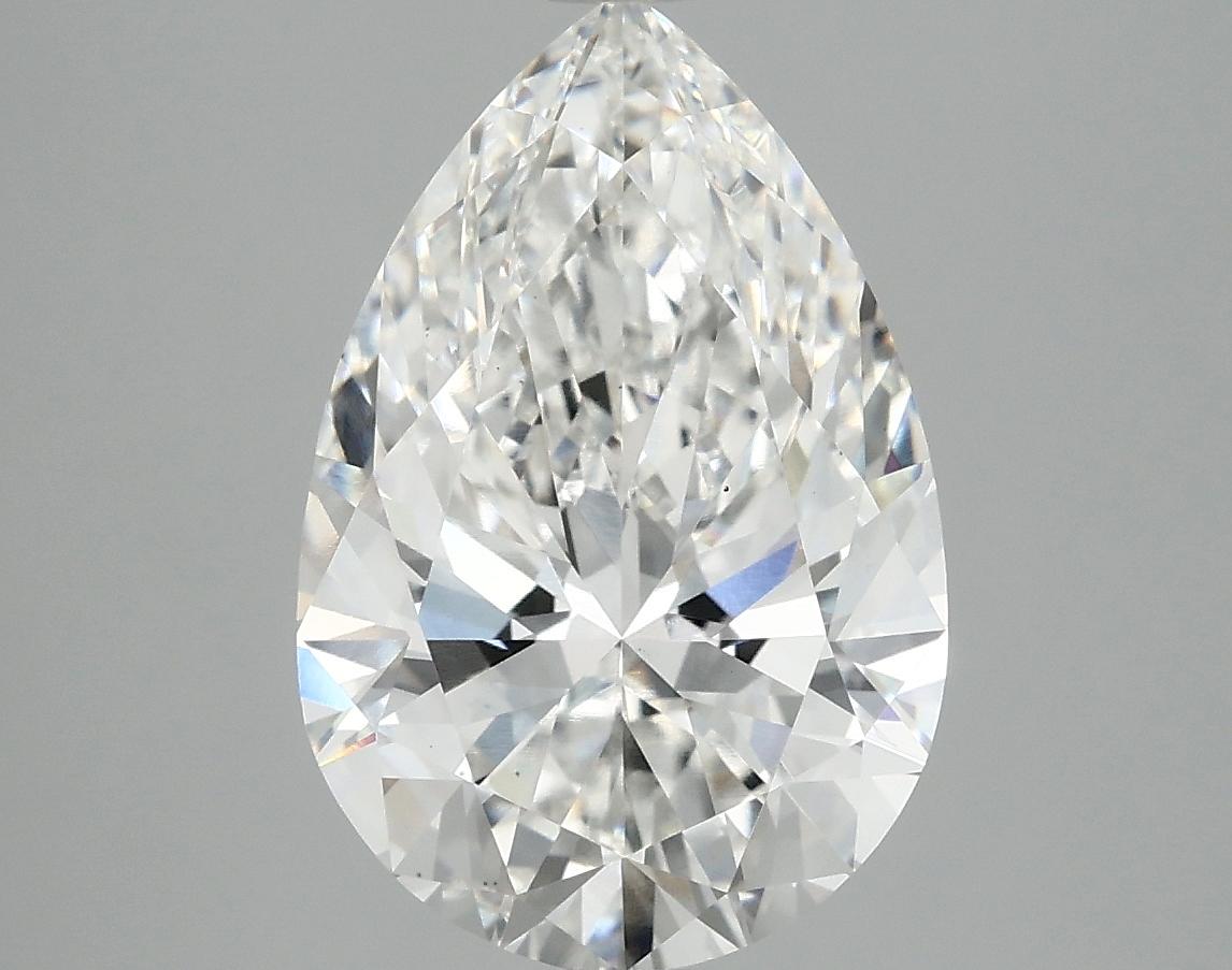 4.04 Carat Pear Shaped Excellent Cut VS1 IGI Certified Lab Grown Diamond