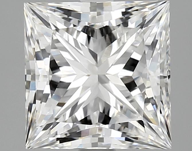 3.06 Carat Princess Shaped Ideal Cut VVS2 IGI Certified Lab Grown Diamond