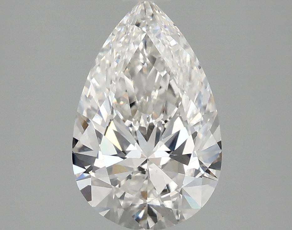 1.98 Carat Pear Shaped Ideal Cut VVS2 IGI Certified Lab Grown Diamond
