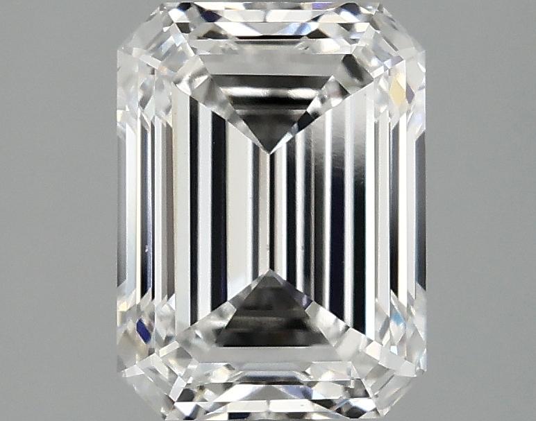 2.56 Carat Emerald Shaped Excellent Cut VS2 IGI Certified Lab Grown Diamond