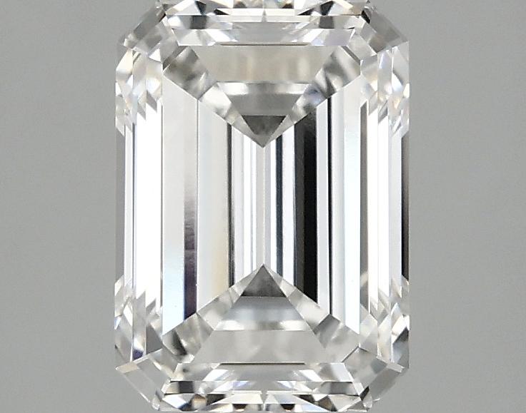 2.08 Carat Emerald Shaped Ideal Cut VVS2 IGI Certified Lab Grown Diamond
