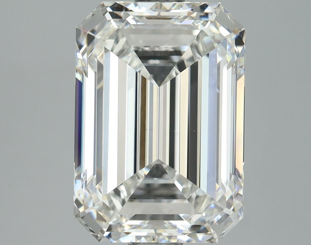 3.04 Carat Emerald Shaped Excellent Cut VS1 IGI Certified Lab Grown Diamond