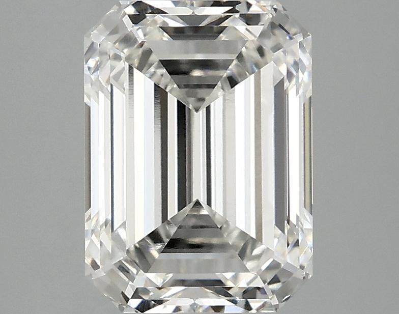 2.56 Carat Emerald Shaped Excellent Cut VVS2 IGI Certified Lab Grown Diamond