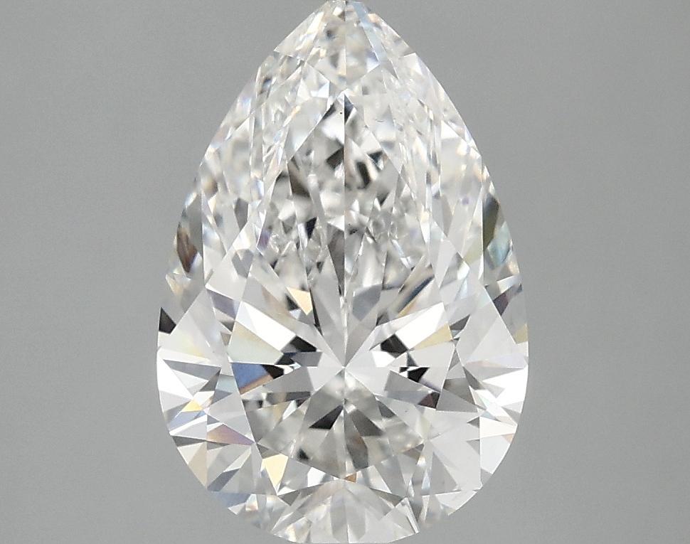 2.5 Carat Pear Shaped Excellent Cut VS1 IGI Certified Lab Grown Diamond