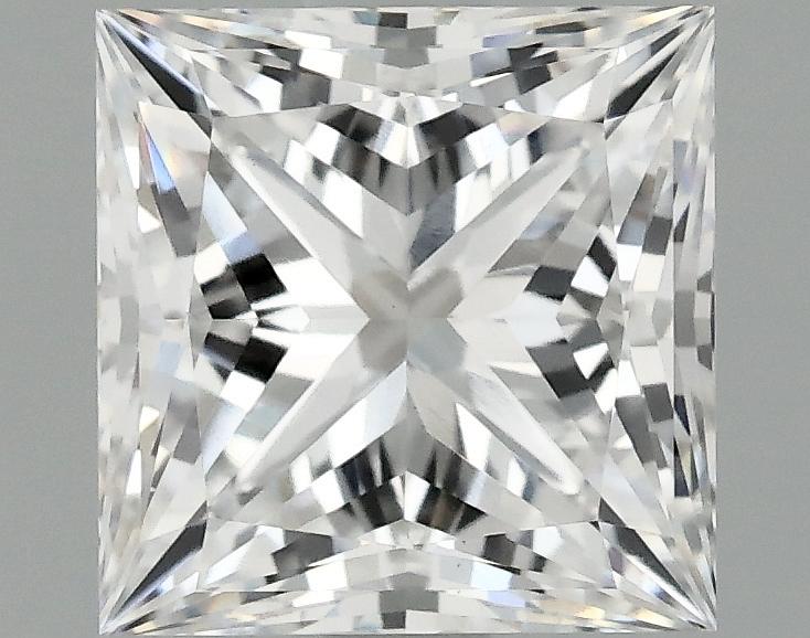1.55 Carat Princess Shaped Ideal Cut VS1 IGI Certified Lab Grown Diamond