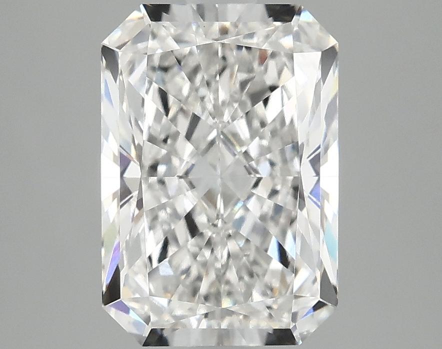 3.09 Carat Radiant Shaped Ideal Cut VVS2 IGI Certified Lab Grown Diamond