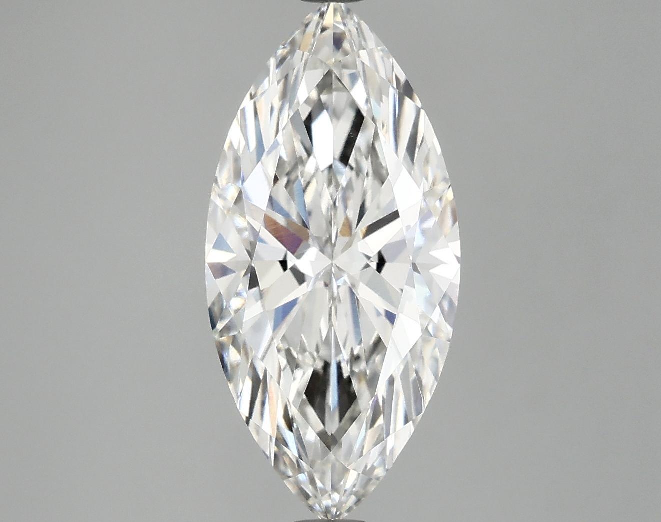 3.04 Carat Marquise Shaped Excellent Cut VS1 IGI Certified Lab Grown Diamond