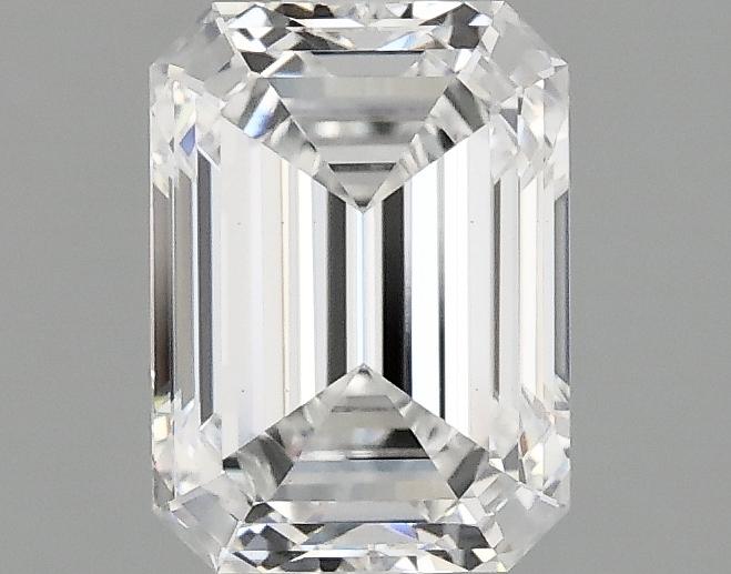 1.59 Carat Emerald Shaped Excellent Cut VVS2 IGI Certified Lab Grown Diamond