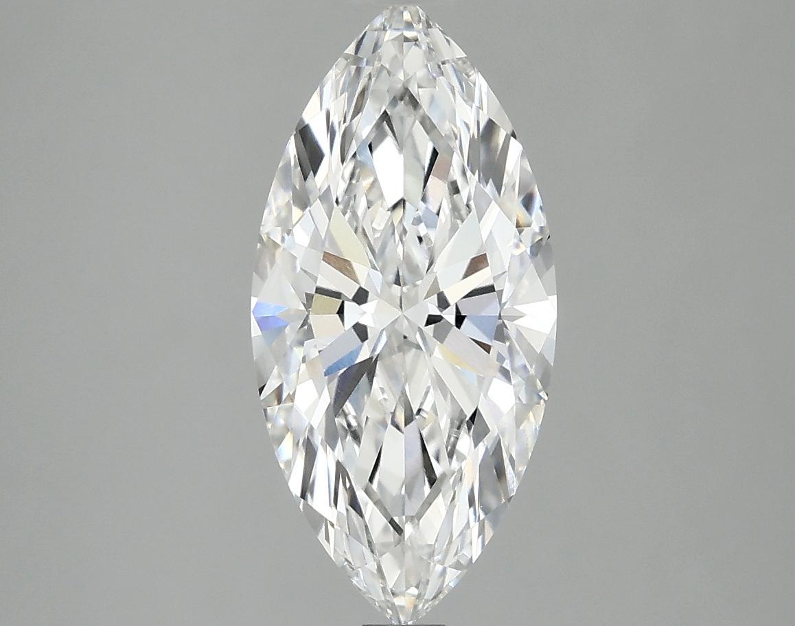 2.08 Carat Marquise Shaped Excellent Cut VVS2 IGI Certified Lab Grown Diamond